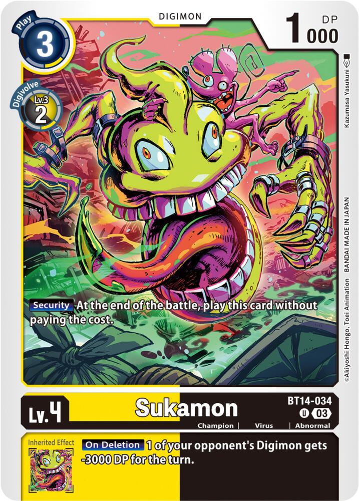 Sukamon card image