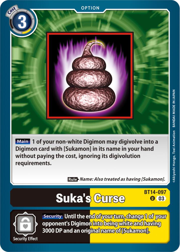 Suka's Curse card image