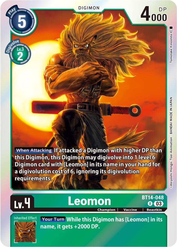 Leomon card image