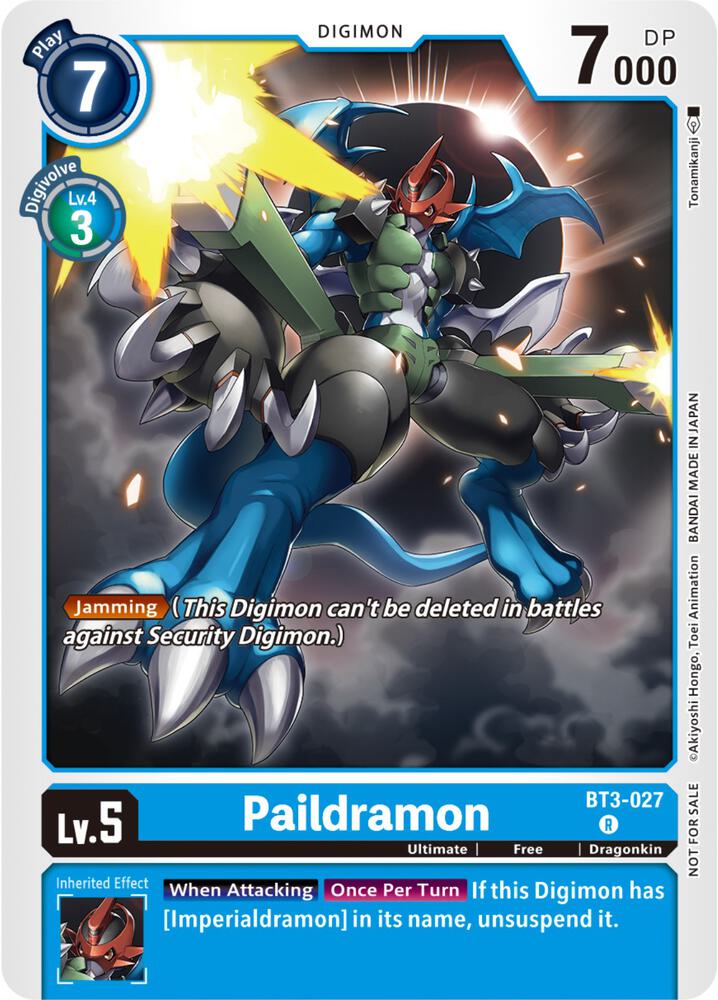 Paildramon (BT3-027) (NYCC 2023 Demo Deck) card image