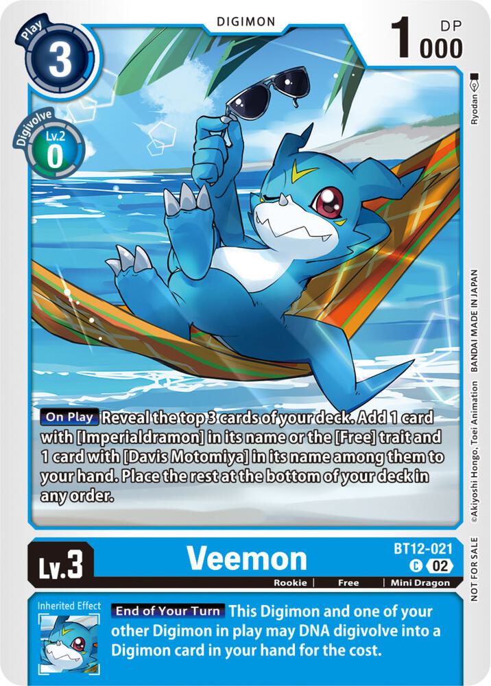 Veemon (NYCC 2023 Demo Deck) card image