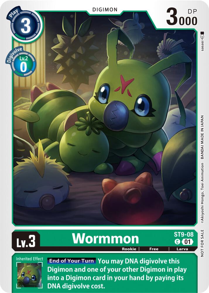 Wormmon (NYCC 2023 Demo Deck) card image