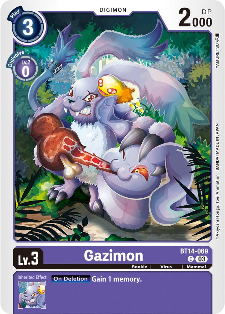 Gazimon card image