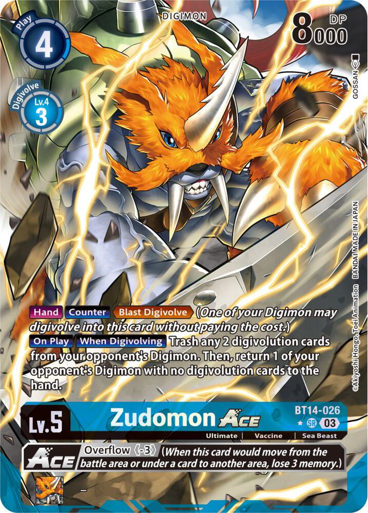 Zudomon ACE (Alternate Art) card image