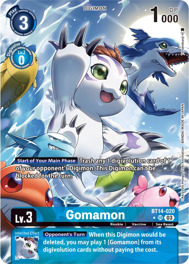 Gomamon (Alternate Art) card image