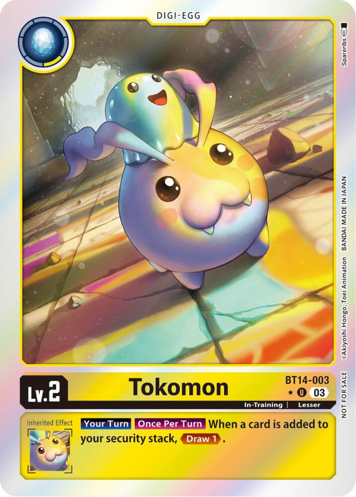 Tokomon (Blast Ace Box Promotion Pack) card image