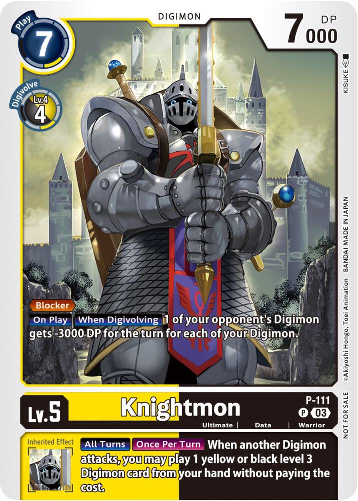 Knightmon - P-111 (3rd Anniversary Survey Pack) card image