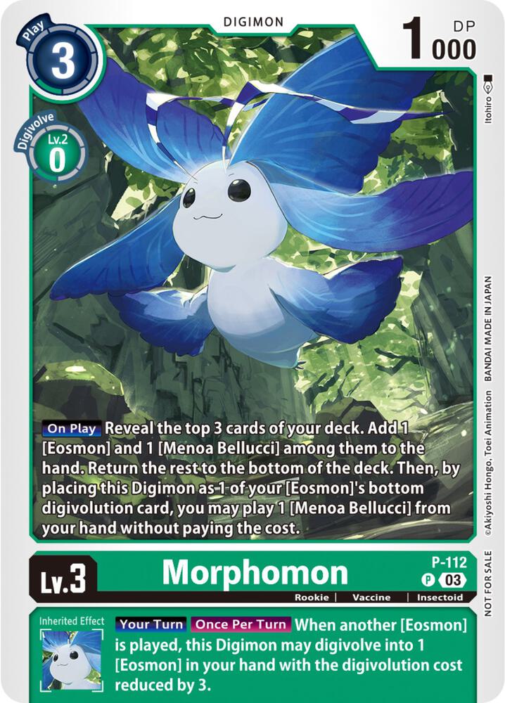 Morphomon - P-112 (3rd Anniversary Survey Pack) card image