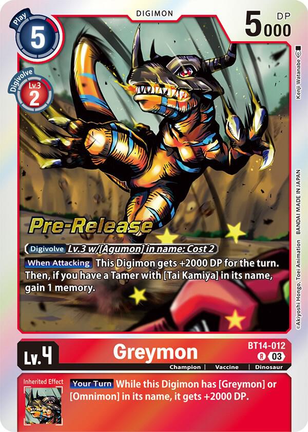 Greymon card image