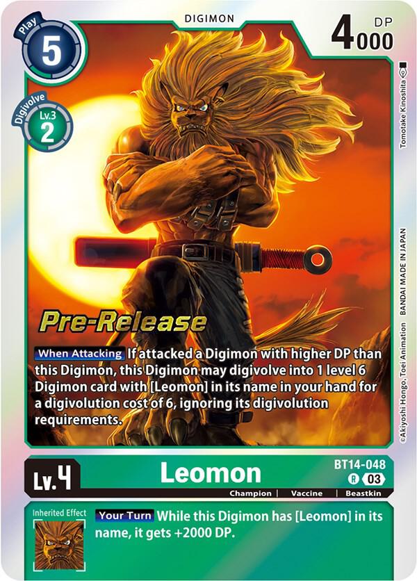 Leomon card image