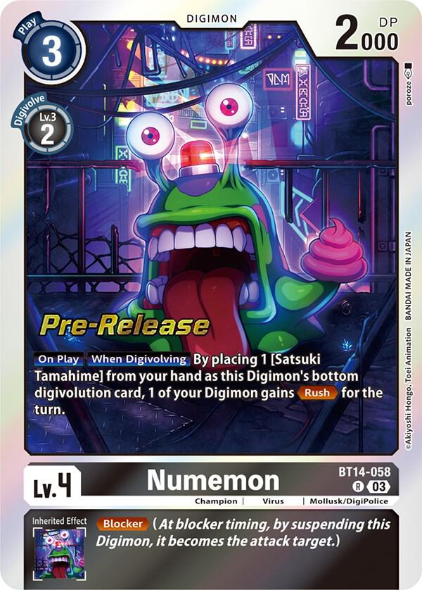 Numemon card image