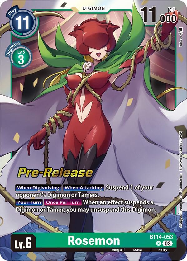 Rosemon card image