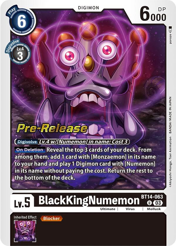 BlackKingNumemon card image