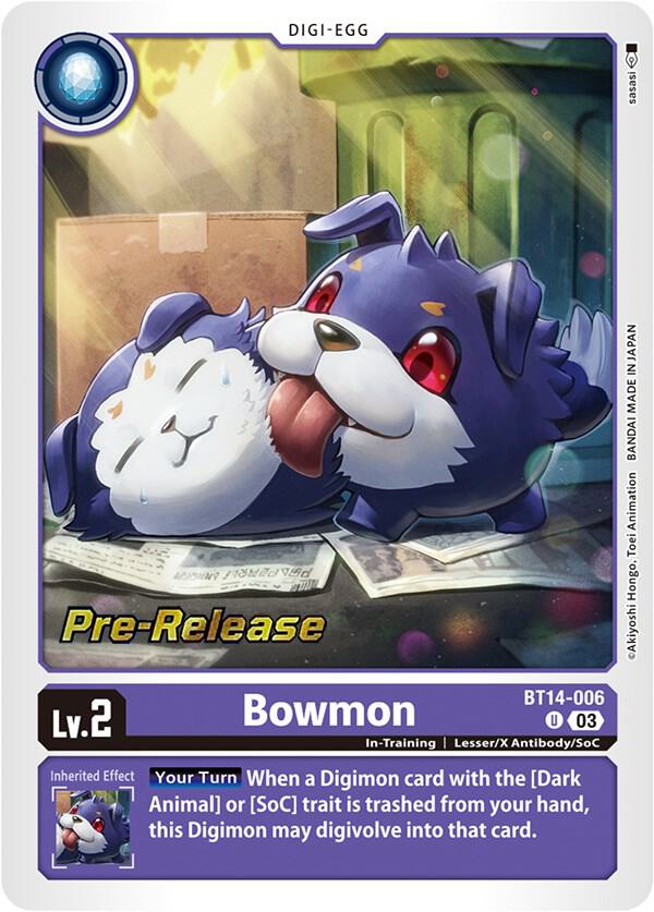 Bowmon card image