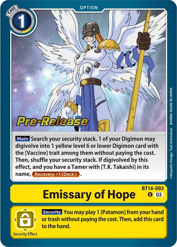 Emissary of Hope card image