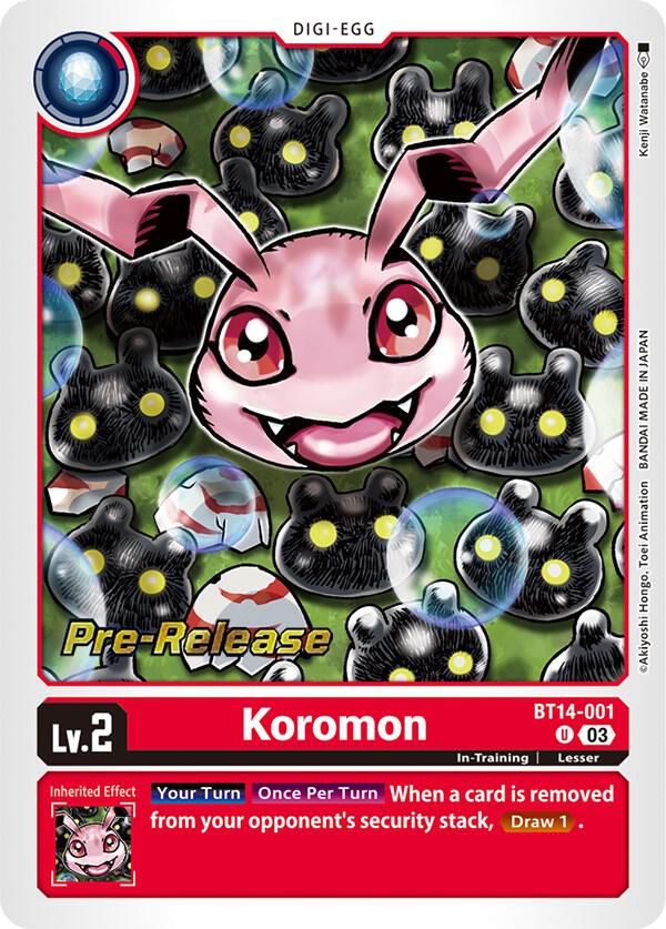 Koromon card image