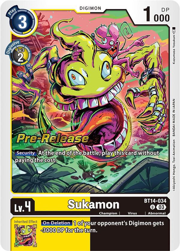 Sukamon card image