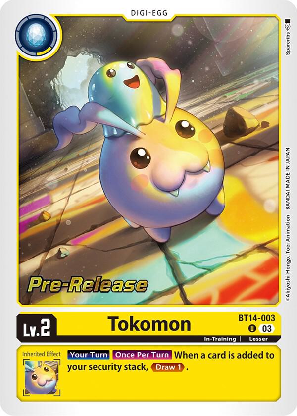 Tokomon card image