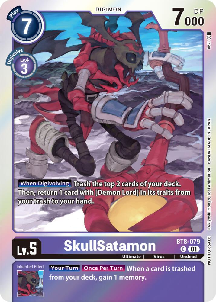 SkullSatamon (Blast Ace Double Pack Set) card image