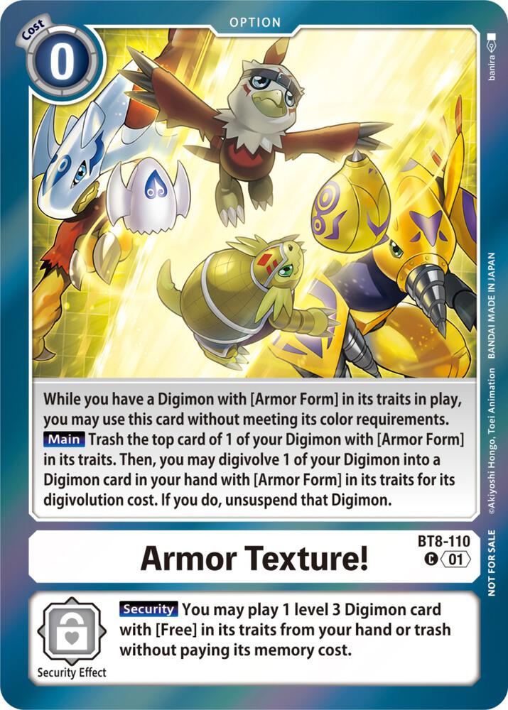 Armor Texture! (Blast Ace Double Pack Set) card image