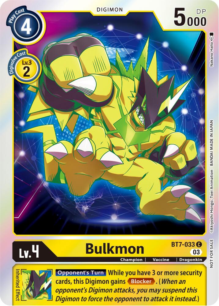Bulkmon (Official Tournament Pack Vol.11) card image