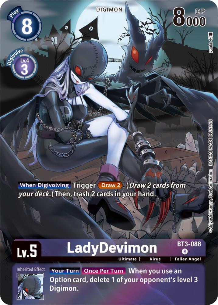 LadyDevimon - BT3-088 (Gift Box 2023) card image