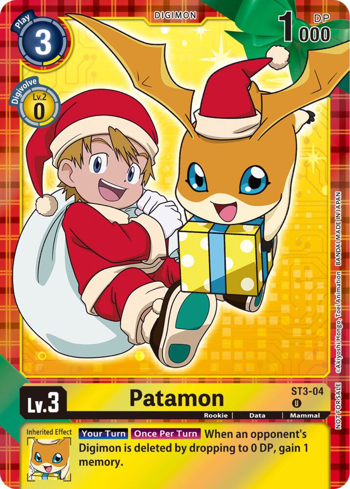 Patamon (Winter Holiday 2023) card image