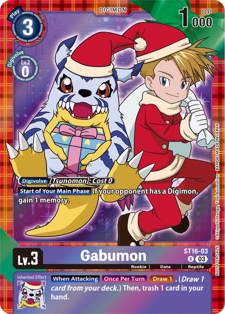 Gabumon (Winter Holiday 2023) card image