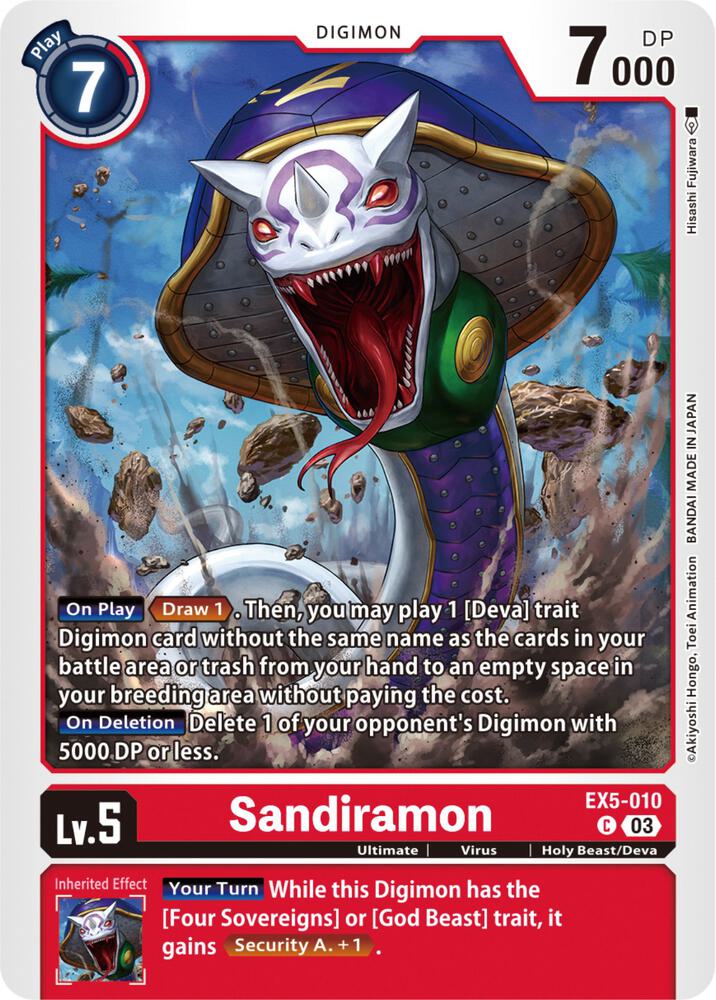 Sandiramon card image