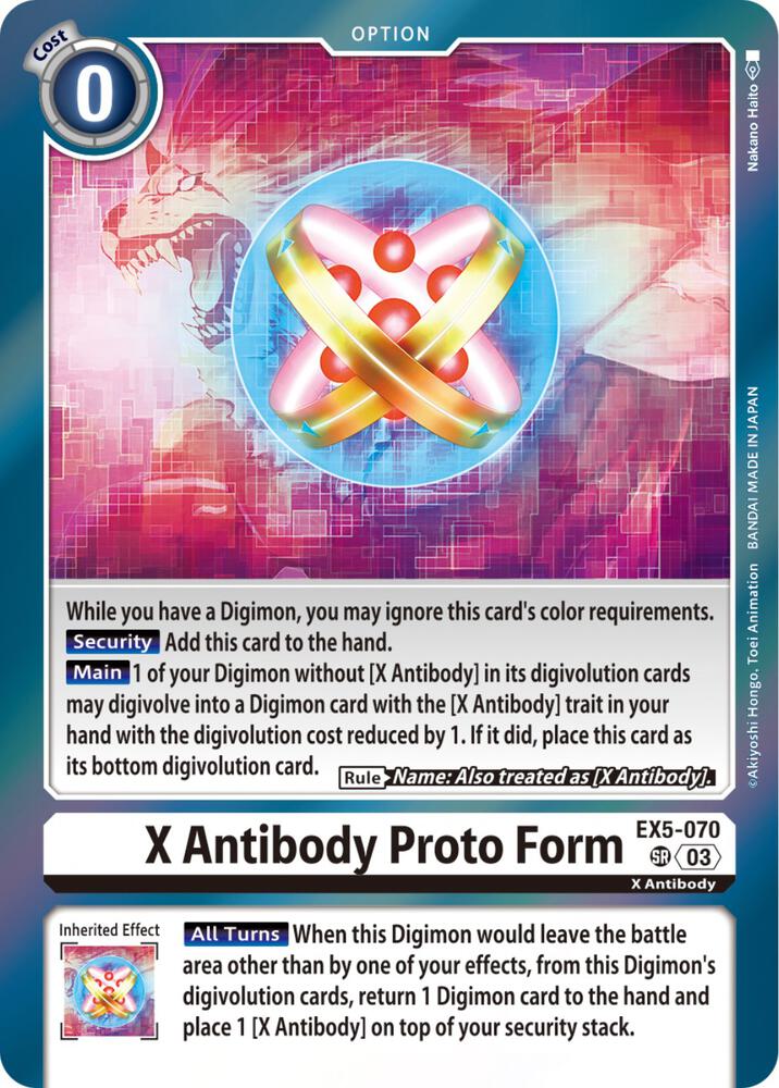 X Antibody Proto Form card image