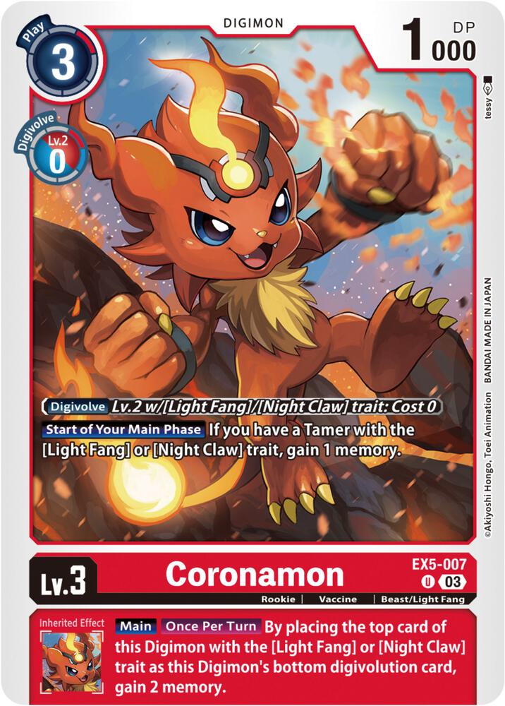 Coronamon card image