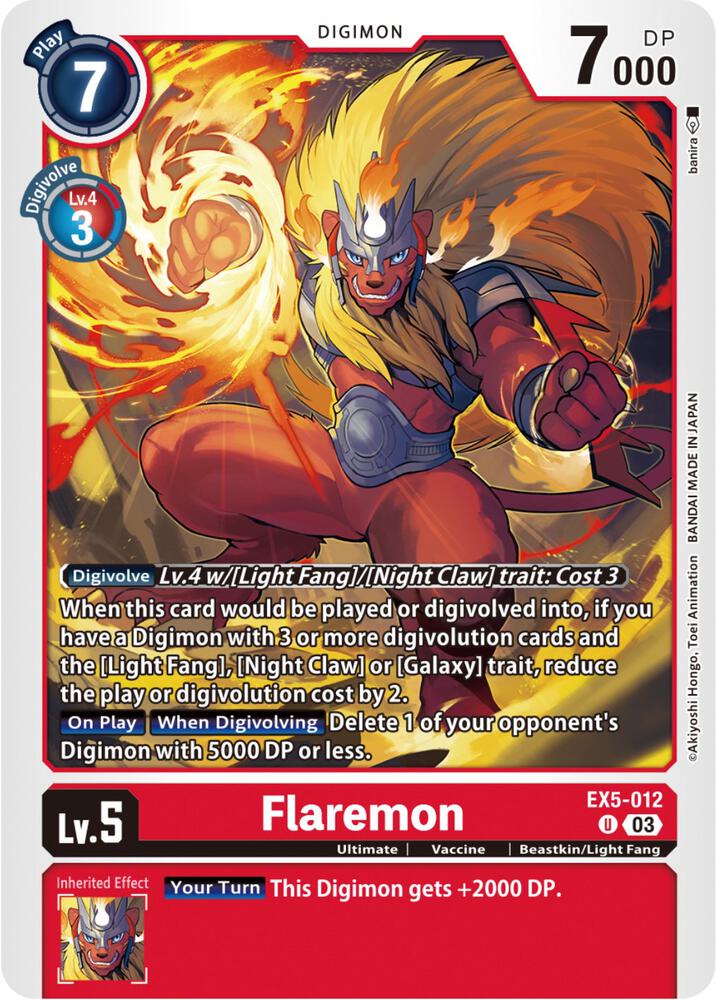 Flaremon card image