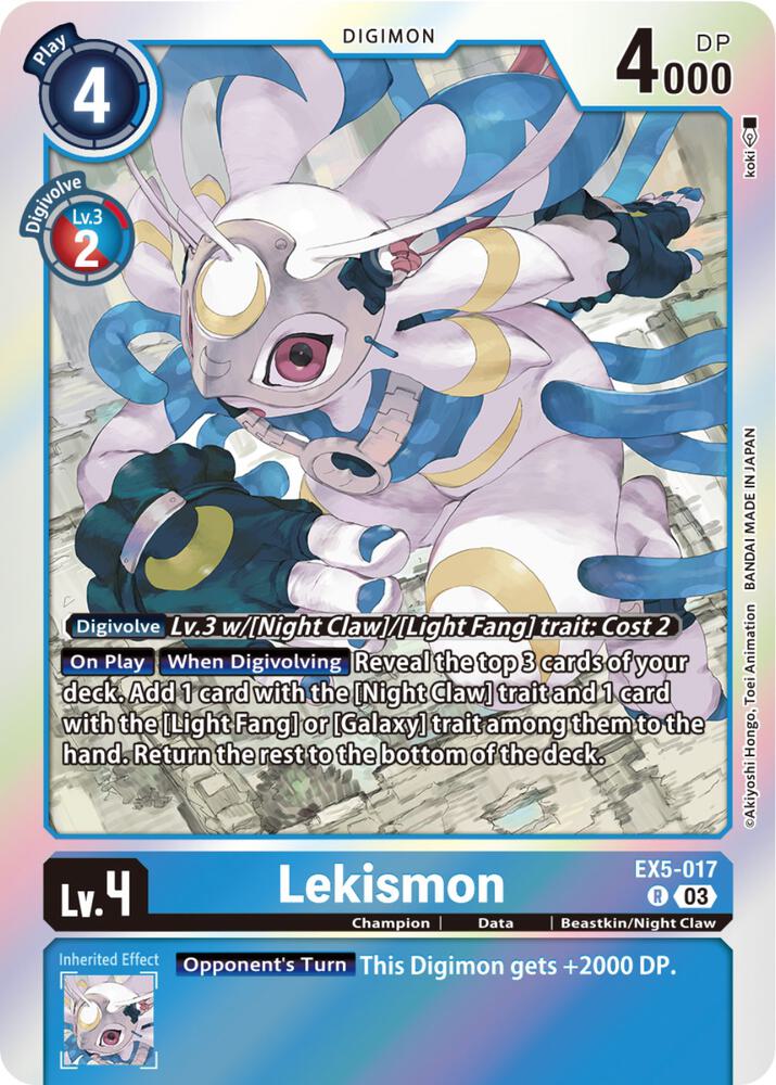 Lekismon card image