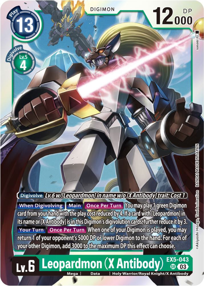 Leopardmon (X Antibody) card image