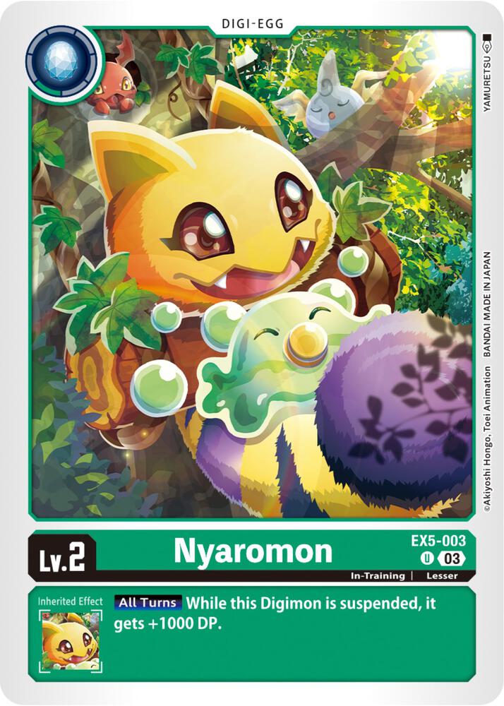 Nyaromon card image