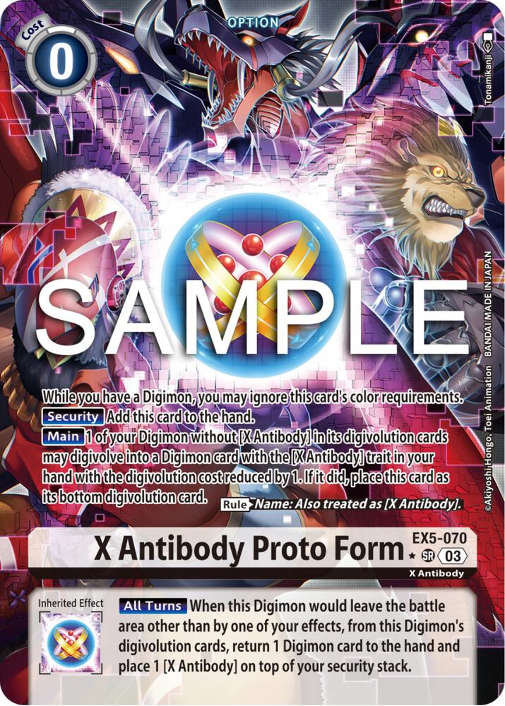 X Antibody Proto Form (Alternate Art) card image