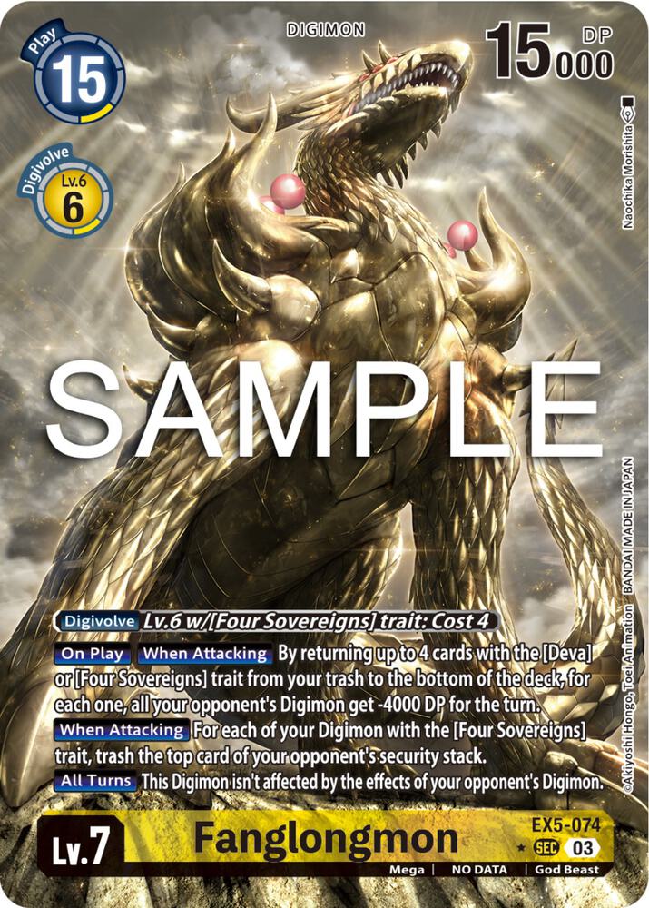 Fanglongmon (Alternate Art) card image