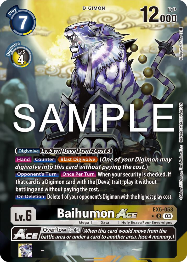 Baihumon ACE (Alternate Art) card image