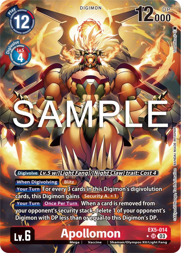 Apollomon (Alternate Art) card image