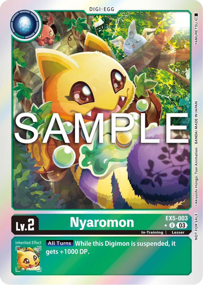 Nyaromon (Animal Colosseum Box Promotion Pack) card image