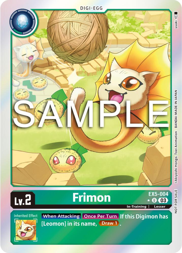 Frimon (Animal Colosseum Box Promotion Pack) card image