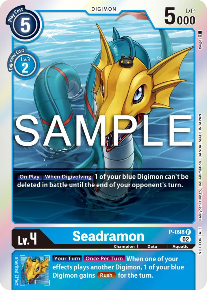 Seadramon - P-098 (Limited Card Pack Ver.2) card image