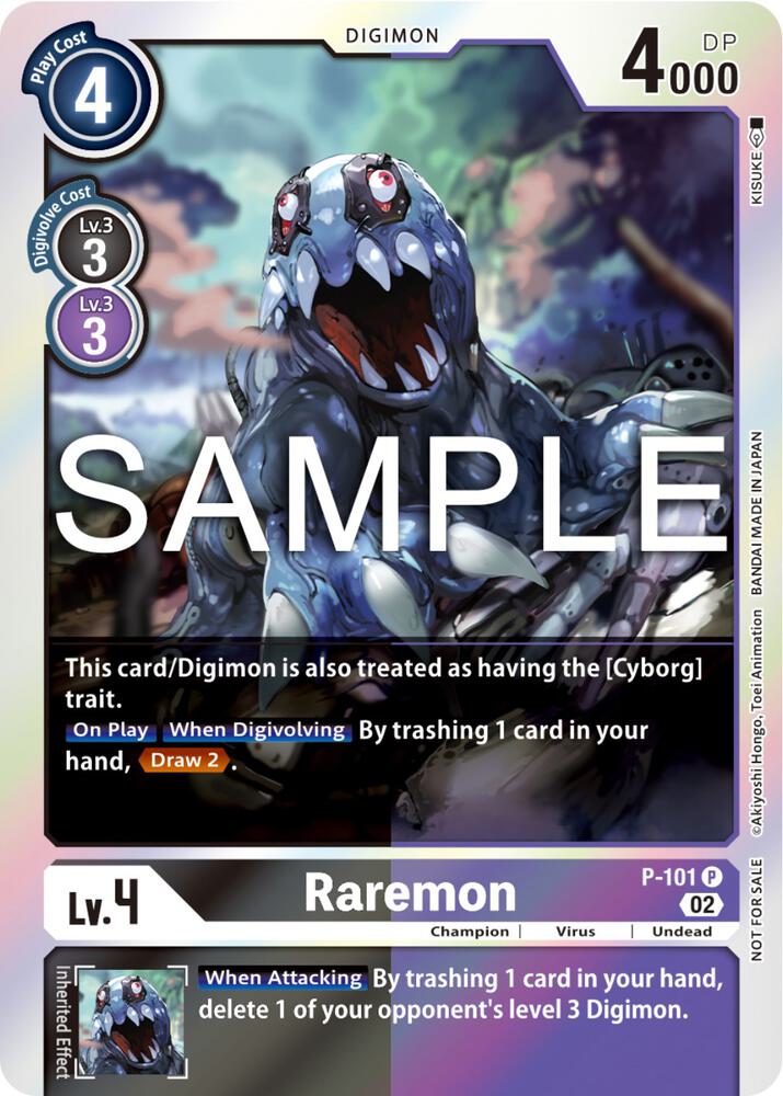 Raremon - P-101 (Limited Card Pack Ver.2) card image