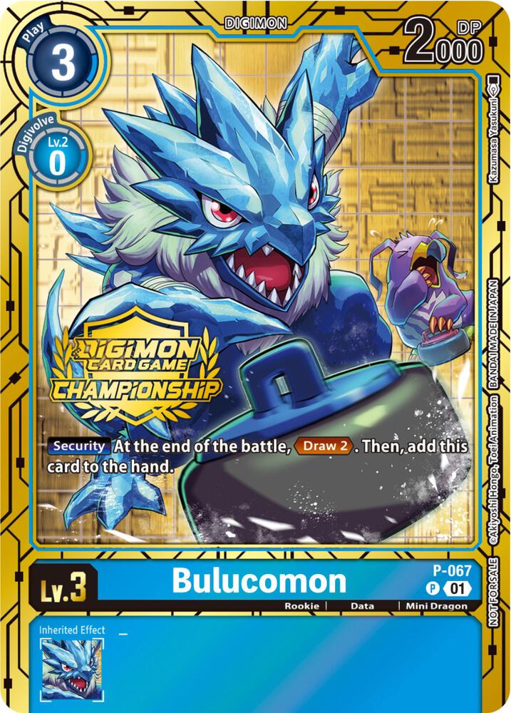Bulucomon - P-067 (Championship 2023 Gold Card Set) card image