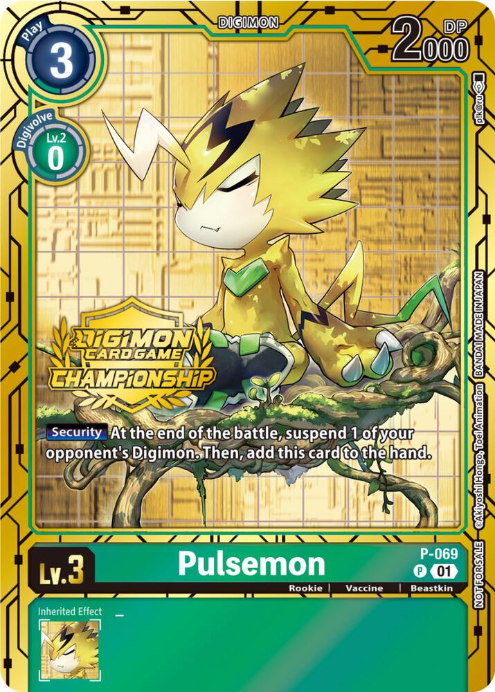 Pulsemon - P-069 (Championship 2023 Gold Card Set) card image