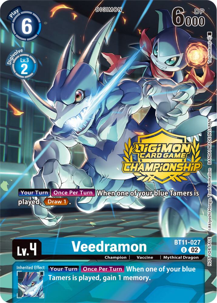 Veedramon (Championship 2023 Tamers Pack) card image