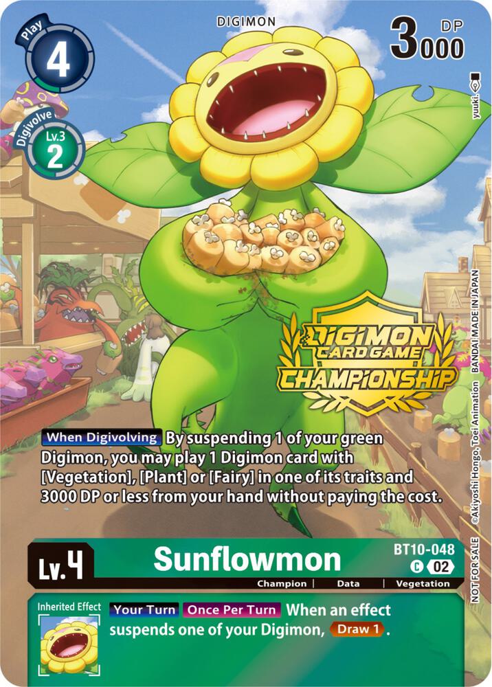 Sunflowmon (Championship 2023 Tamers Pack) card image