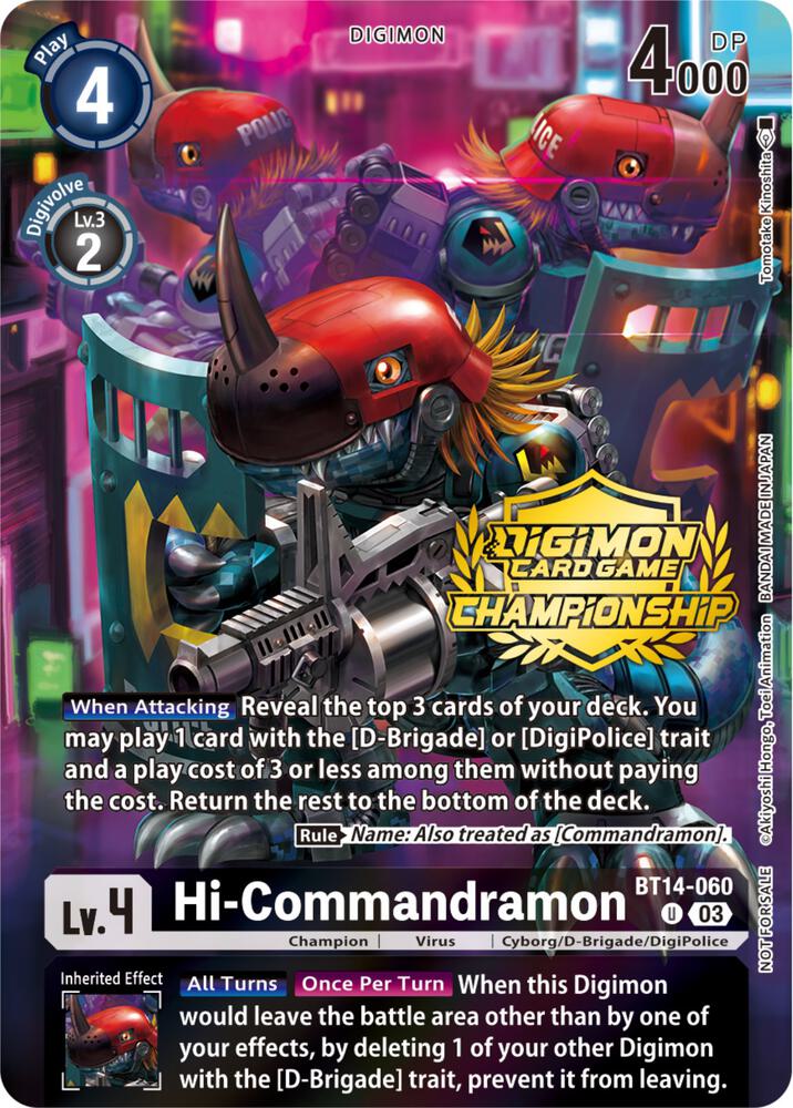 Hi-Commandramon (Championship 2023 Tamers Pack) card image