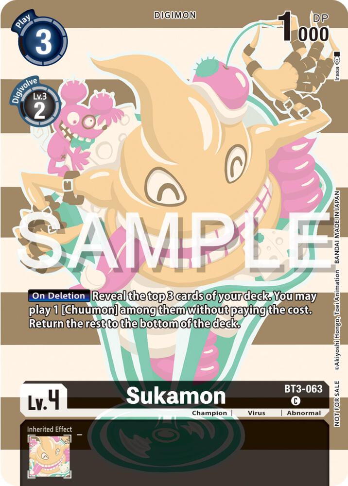 Sukamon (Digimon Illustration Competition Pack 2023) card image