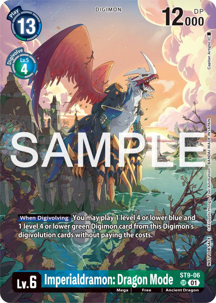 Imperialdramon Dragon Mode (Digimon Illustration Competition Pack 2023) card image